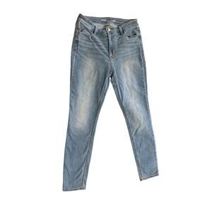 Old Navy High-Rise Super Skinny Women's Light Wash Jeans - Size 10